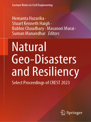 cover image of Natural Geo-Disasters and Resiliency